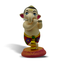 Ganesha Playing Flutes (A)